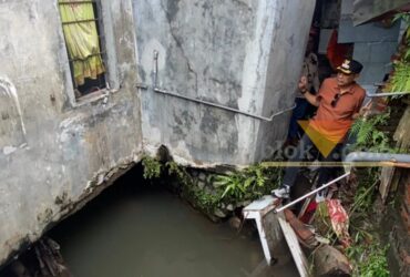 Wali Kota Malang Tinjau Saluran Air dan Rumah Jebol di Gang Sidomulyo Akibat Banjir