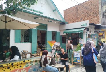 Hamur Mbah Ndut 1923, salah satu rumah bersejarah yang terletak di Kampung Heritage Kajoetangan.(blok-a.com/Yogga Ardiawan)