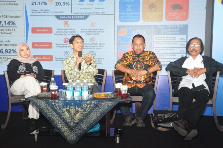 BI Dorong UMKM Naik Kelas Lewat Tiga Pilar Kebijakan dalam kegiatan UKW yang digelar oleh PWI Malang Raya (ist)