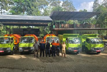 5 armada truk tambahan untuk mengantisipasi lonjakan volume sampah di Kabupaten Malang (DLH for blok-a)