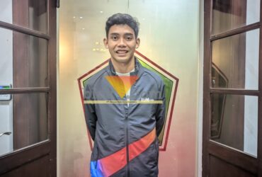 Rahmad Setia Budi bertekad pertahankan gelar Emba Jetbus Run 2026 podium 1 (blok-a.com / Yogga Ardiawan)