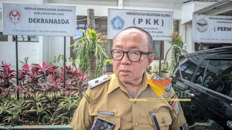 Kepala Dinas Kesehatan Kabupaten Malang, Wiyanto Wijoyo (blok-a.com / Yogga Ardiawan)