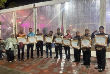 Penghargaan yang diterima oleh DLH Kabupaten Malang (tangkapanlayar)