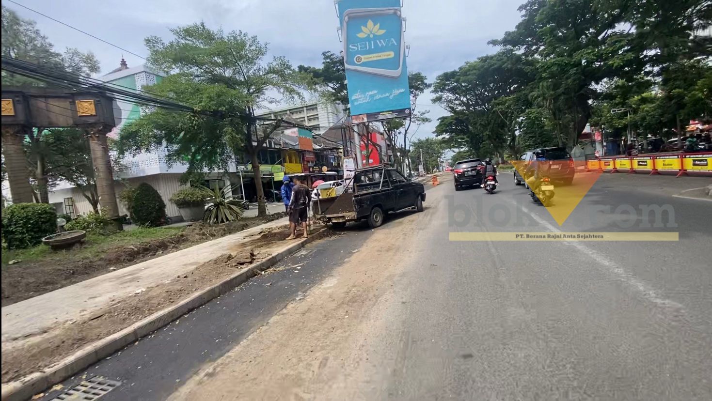 Pedestrian Suhat Dikerjakan, Proyek Lanjutan Drainase Ditarget Rampung Akhir 2026