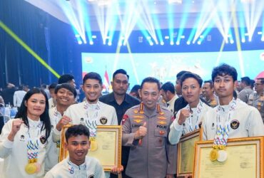 Kapolri Apresiasi Prestasi Atlet, Mahasiswa UIBU Peraih Emas SEA Games Direkrut Polri