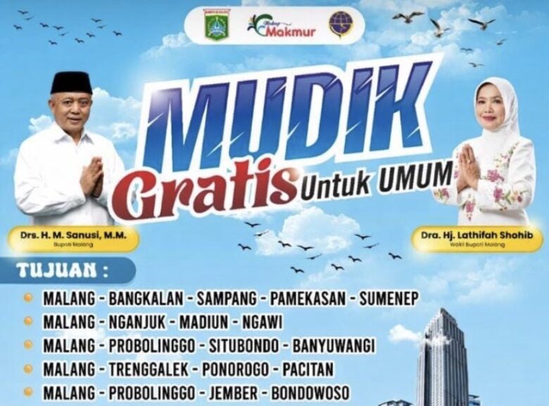 Mudik Gratis 2026 Kabupaten Malang Dibuka, Tersedia 7 Bus ke Berbagai Daerah