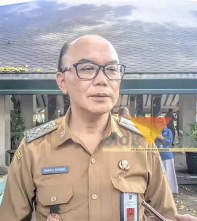 Kepala DPUBM Kabupaten Malang Khairul Isnaidi Kusuma (foto: Blok-a.com/Yogga Ardiawan)