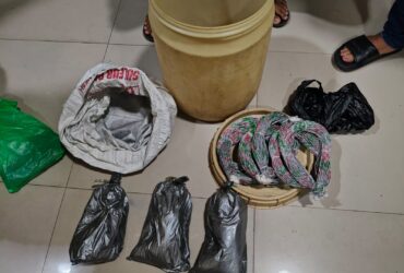 Bubuk mercon yang berhasil diamankan saat operasi pekat semeru 2026 (Polres Malang)