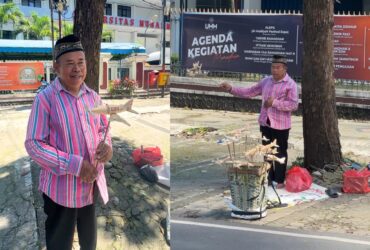 Potret Pak Muhammad Toha Saat Jualan Mainan di Kota Malang (blok-a.com/zulkaria)