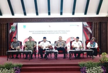 Rapat koordinasi sinergi dan optimalisasi program MBG di Kabupaten Malang (ist)