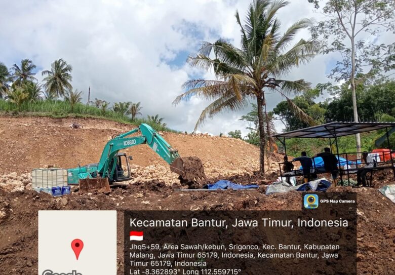 Proses pembangunan sekolah rakyat yang berada di Kecamatan Bantur, Kabupaten Malang (Dinsosforblok-a.com)