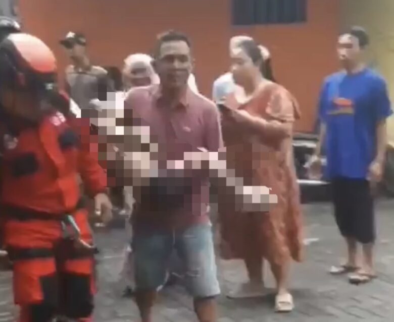 Bocah Hanyut di Sungai Kasin, Ditemukan Sekitar 100 Meter dari Lokasi Terpeleset