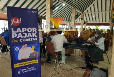 Pelayanan pajak yang digelar di Pendopo Agung Kabupaten Malang (blok-a.com / Yogga Ardiawan)