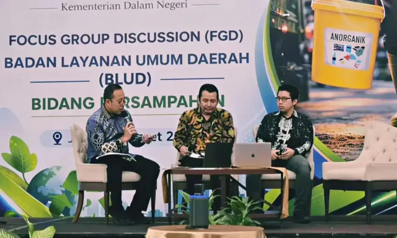 Kepala DLH Kabupaten Malang, Dr. Ahmad Dzulfikar Nurrahman, dalam acara FGD bersama Direktorat Jenderal Bina Keuangan Daerah Kementerian Dalam Negeri, Sabtu (7/3/2026)