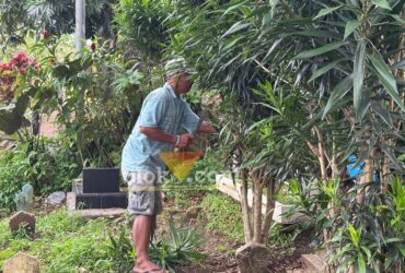 Beramal Sambil Cari Rezeki, Kisah Saroni Bersih-Bersih Makam di TPU Sukun