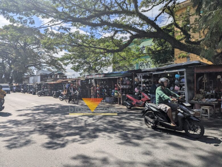 Kawasan Comboran yang saat ini menjadi salah satu pasar loak di Kota Malang (blok-a.com / Yogga Ardiawan)