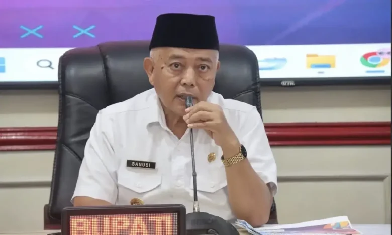 Bupati Malang, HM Sanusi saat menggelar koordinasi membahas proyek strategis 2026 (prokopim)