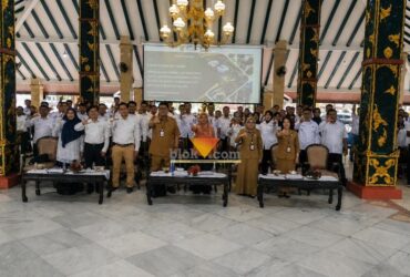 Forum Konsultasi Teknis (FKT) pengelolaan limbah cair dan padat di Pendopo Agung Kabupaten Malang, Senin (27/4/2026) (blok-a.com / Yogga Ardiawan)