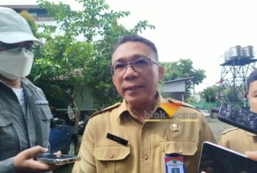 Kepala Bidang Cipta Karya DPUPRPKP Kota Malang, Ade Herawanto saat diwawancarai awak media (blok-a.com / Yogga Ardiawan)