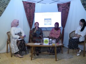 Wabup Malang, Lathifah Shohib dalam kegiatan talkshow peringatan Hari Kartini (prokopim)