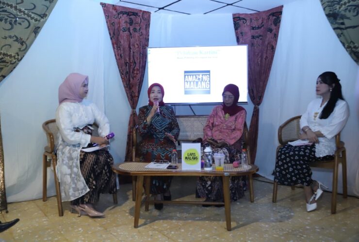 Wabup Malang, Lathifah Shohib dalam kegiatan talkshow peringatan Hari Kartini (prokopim)