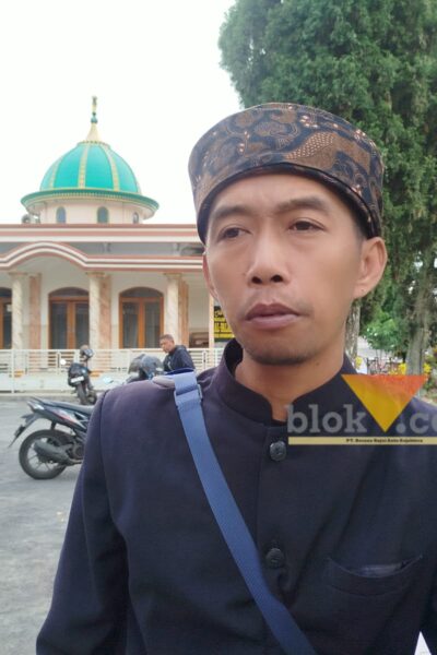 Heri Siswoyo, Pemangku Adat Muda Desa Gubugklakah harapkan kontribusi Pemkab majukan wisata (blok-a.com / Yogga Ardiawan)