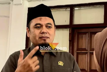 Anggota Panitia Khusus (Pansus) LKPJ DPRD Kota Blitar, Nuhan Eko Wahyudi (foto: Blok-a.com/Fajar)