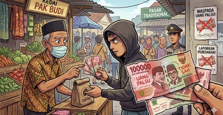 Berawal dari MiChat, Peredaran Uang Palsu di Kota Batu Terungkap