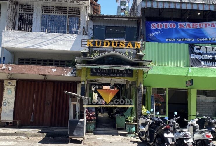 Asal usul nama Jalan Zainul Arifin atau yang lebih dikenal dengan nama kawasan Kudusan di Kota Malang (blok-a.com / Berril)