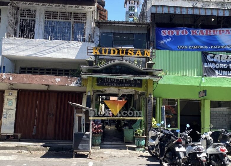 Asal usul nama Jalan Zainul Arifin atau yang lebih dikenal dengan nama kawasan Kudusan di Kota Malang (blok-a.com / Berril)