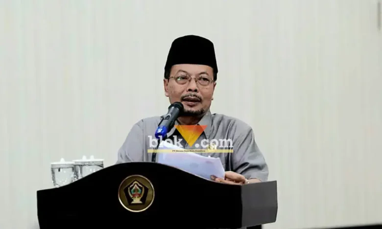 Juru Bicara Panitia Khusus (Pansus) Laporan Keterangan Pertanggungjawaban (LKPJ) Tahun 2025, Ansori Baidlowi (foto: Blok-a.com/Fajar)