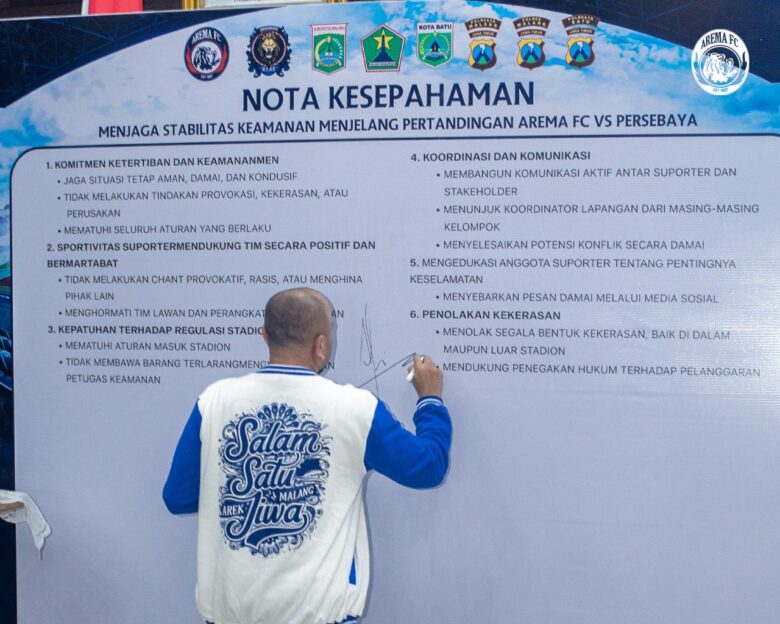 Jelang Arema FC vs Persebaya, Forkopimda dan Aremania Sepakati Jaga Kondusivitas