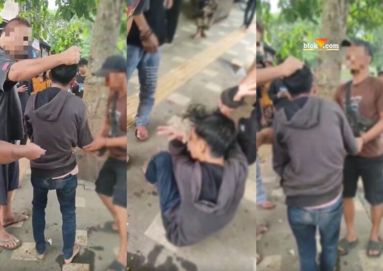 Nyaris Jadi Bulan-Bulanan Warga, Pemuda di Kota Malang Ini Diduga Coba Curi Motor