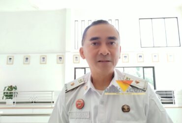 Kepala BKPSDM Kabupaten Malang, Nurman Ramdansyah saat diwawancarai awak media (blok-a.com / Yogga Ardiawan)