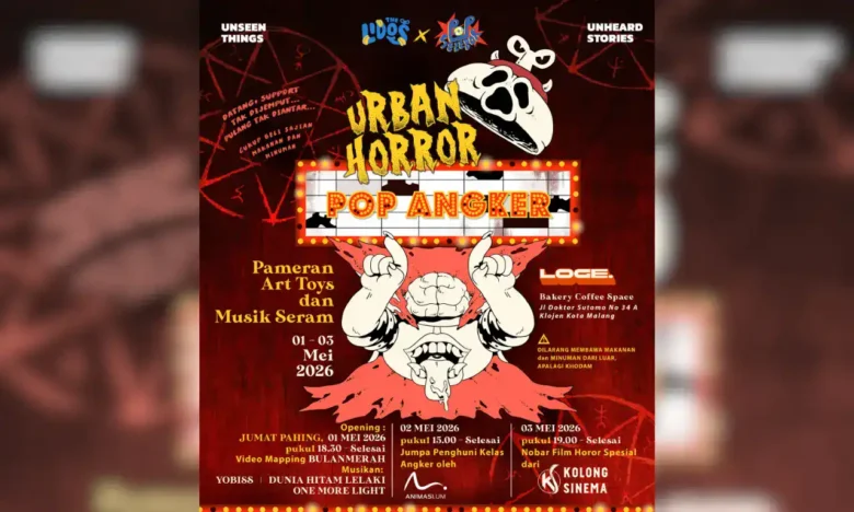 Poster acara pameran seni art toys dari Lidos ArtFest dan Pop Selebor (foto: ist)