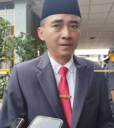 Kepala BKPSDM Kabupaten Malang, Nurman Ramdansyah klaim tak temukan ASN lakukan pelanggaran saat WFH (blok-a.com / Yogga Ardiawan)