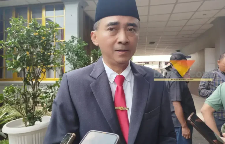 Kepala BKPSDM Kabupaten Malang, Nurman Ramdansyah klaim tak temukan ASN lakukan pelanggaran saat WFH (blok-a.com / Yogga Ardiawan)