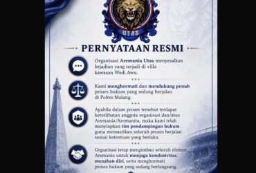 Aremania Utas Angkat Bicara, Sesalkan Insiden Dugaan Pengeroyokan Wisatawan Surabaya di Pantai Wediawu