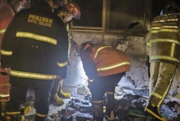 Ruangan Praktikum Tugas Akhir Polinema Terbakar, Kerugian Ditaksir Capai Rp50 Juta