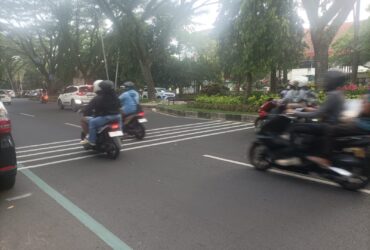 Cegah Balap Liar, Empat Titik Jalan di Kota Malang Kini Dipasangi Rumble Strip