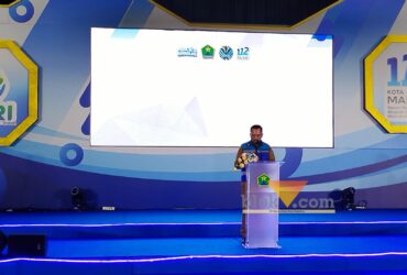 Plh Kepala Dinas Lingkungan Hidup Kota Malang, Gamaliel Raymond Matondang dalam agenda “Malang Kota Bersih Menuju Adipura untuk Indonesia Asri 2026” (blok-a.com / Yogga Ardiawan)