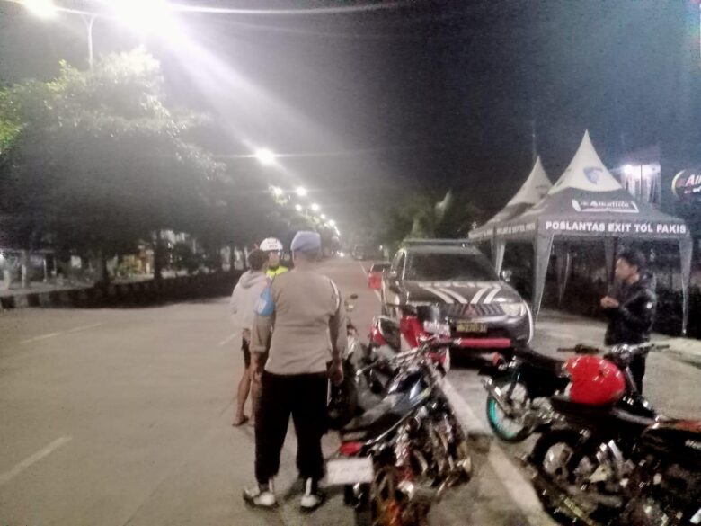 Belasan motor yang diamankan diduga digunakan untuk balap liar (Humas Polres)