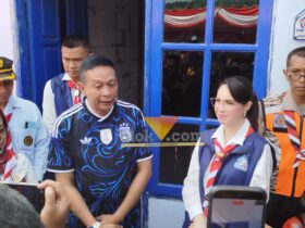 Wali Kota Malang, Wahyu Hidayat tambah bantuan bedah rumah Pramuka Jatim, lengkapi hunian agar kian layak (blok-a.com / Yogga Ardiawan)