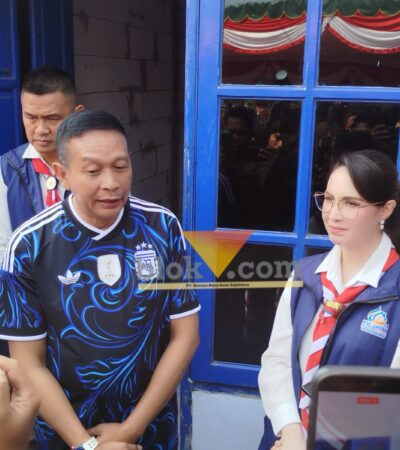 Wali Kota Malang, Wahyu Hidayat tambah bantuan bedah rumah Pramuka Jatim, lengkapi hunian agar kian layak (blok-a.com / Yogga Ardiawan)