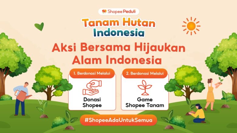 Peringatan Hari Lingkungan Hidup Sedunia, Shopee gandeng BenihBaik tanam Mangrove (istimewa)