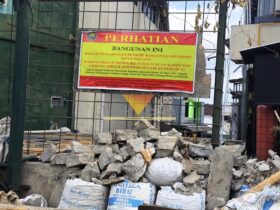 Bangunan di Atas Saluran Air Jalan Semeru Kota Malang Akan Dibongkar
