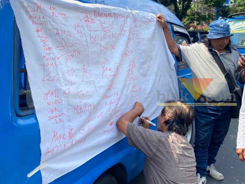 Sopir Angkot di Kota Malang Tolak Rencana Trans Jatim Koridor 2
