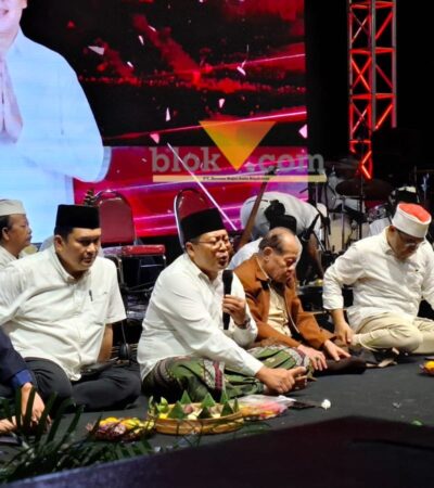 Peringatan Bulan Bung Karno yang digelar DPC PDI Perjuangan Kabupaten Malang (blok-a.com / Yogga Ardiawan)
