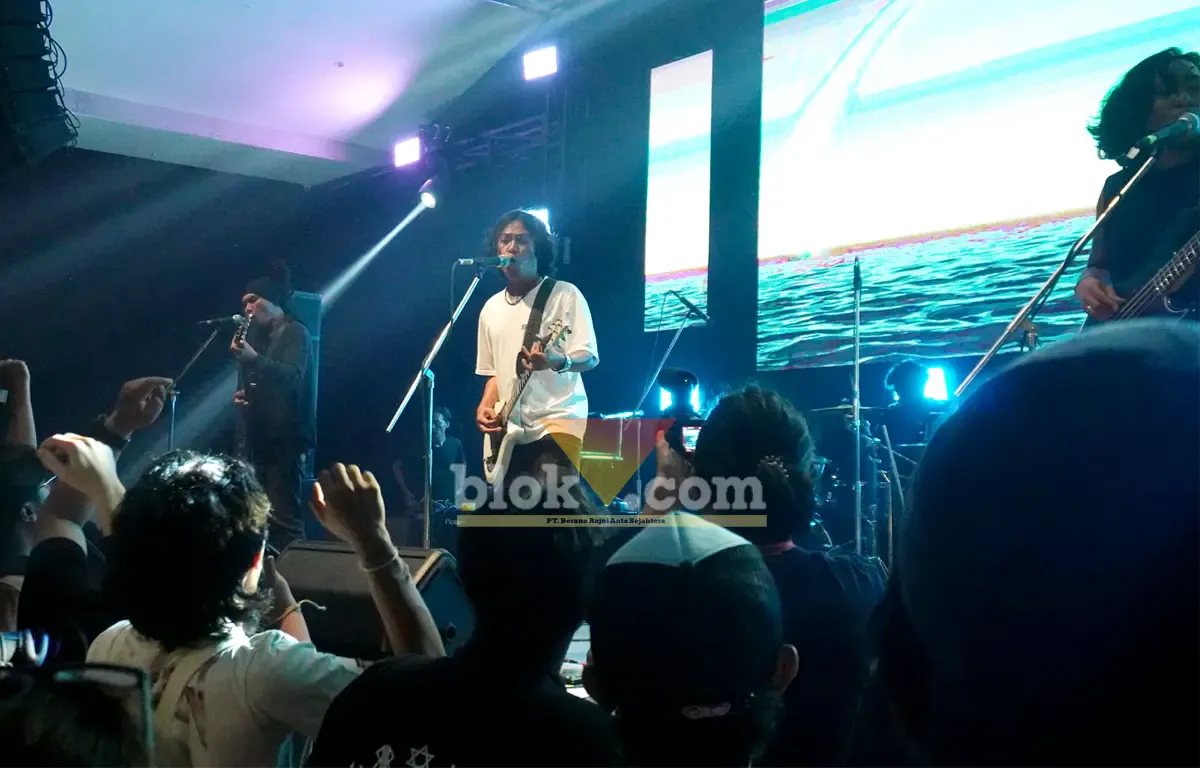 Penampilan band Navicula (Bali) di acara Sound for Earth, Sabtu (31/5/2026) (foto: Blok-a.com/Ovan Z.)