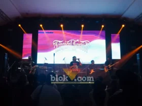 Penampilan band Tropical Forest (Malang) di acara Sound for Earth, Sabtu (31/5/2026) (foto: Blok-a.com/Ovan Z.)